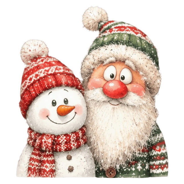 santa fabric panel