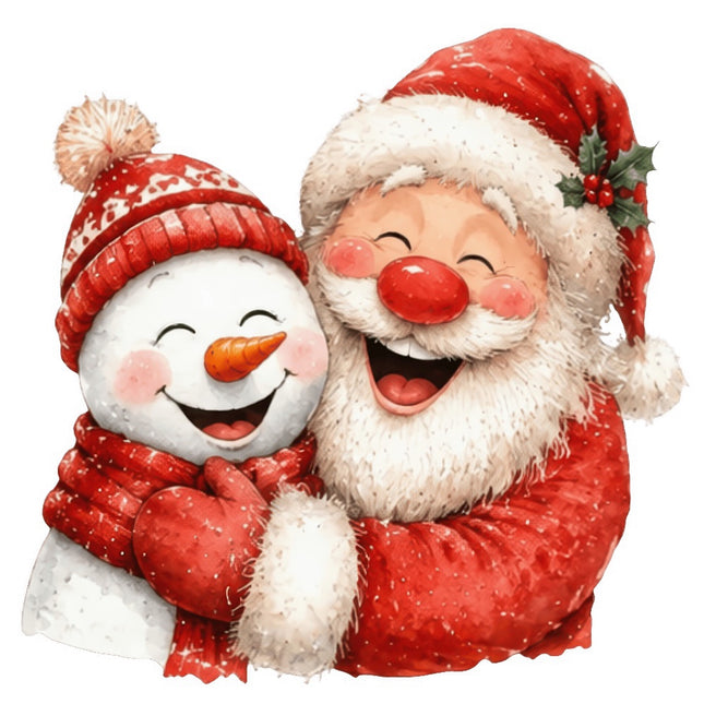 santa fabric panel