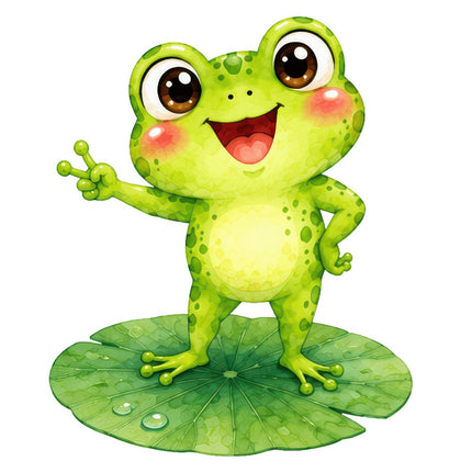 frog quilt square