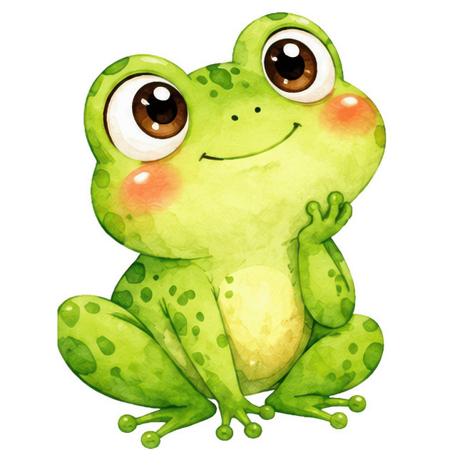 frog fabric panel