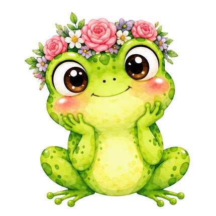 frog fabric panel