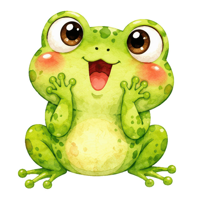 frog fabric panel