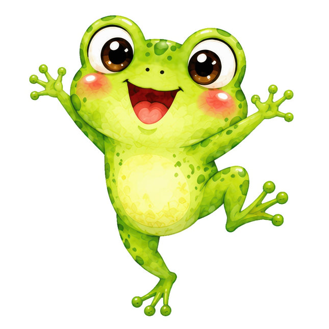 frog fabric panel
