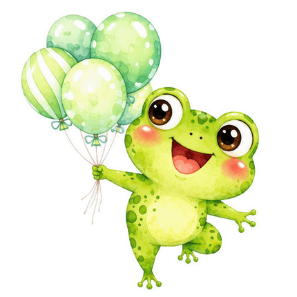 frog fabric panel