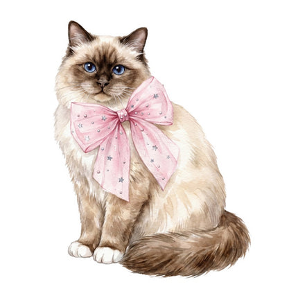cat quilt block