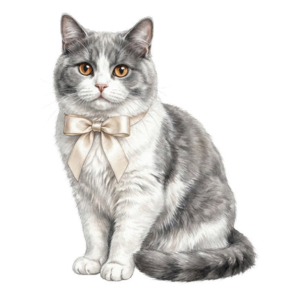 cat fabric panel