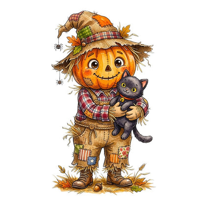 scarecrow fabric panel square
