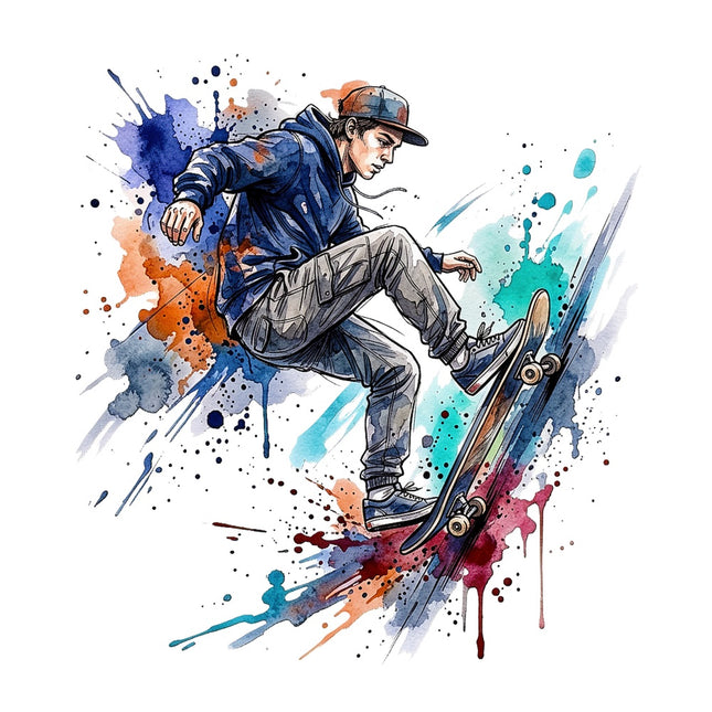 skateboard fabric panel