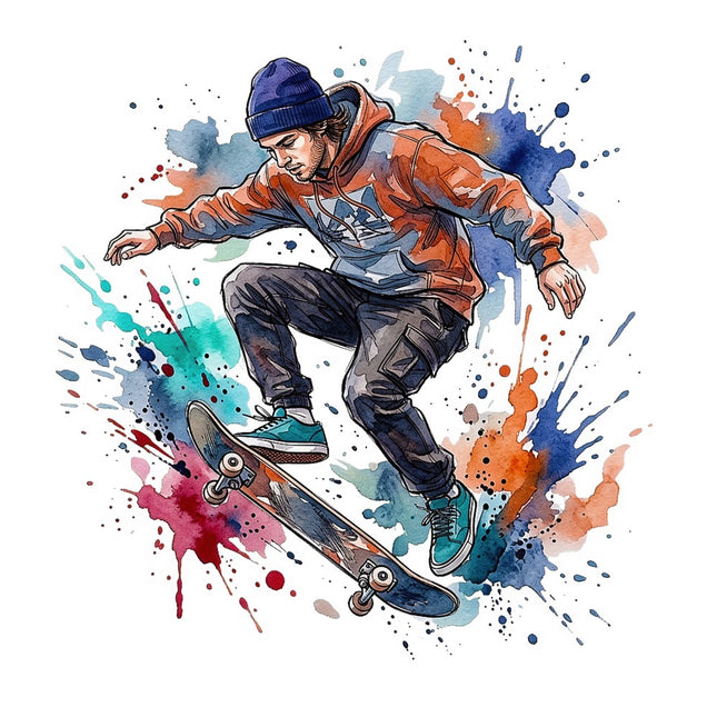 skateboard fabric panel