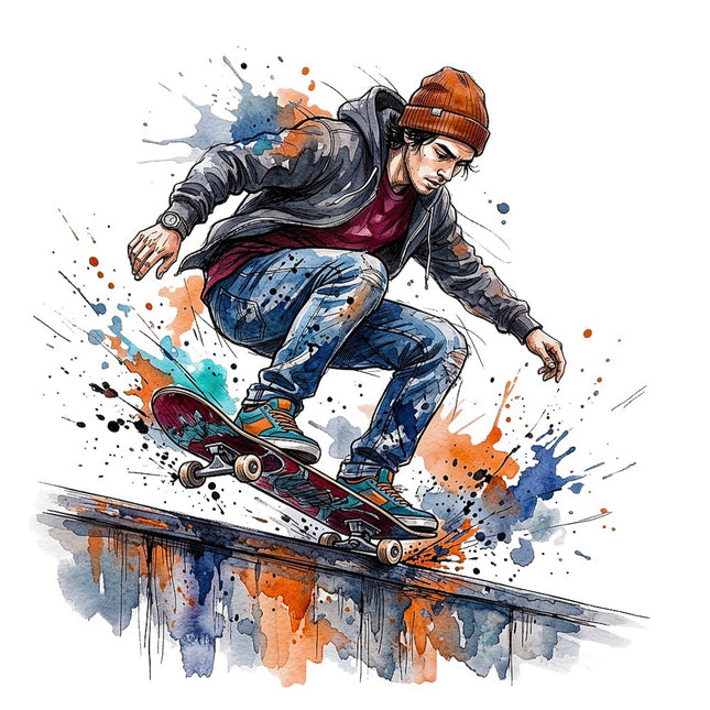 skater square fabric panel