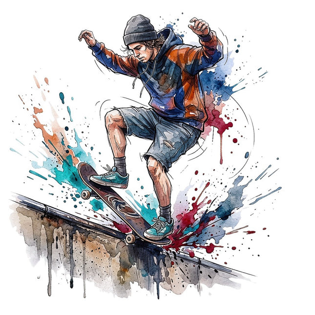skater square fabric panel