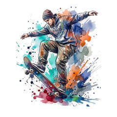 skater square fabric panel