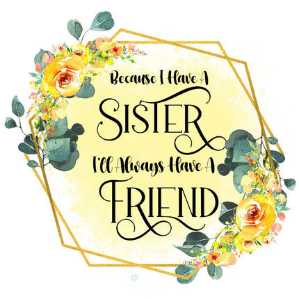 sister fabric panel