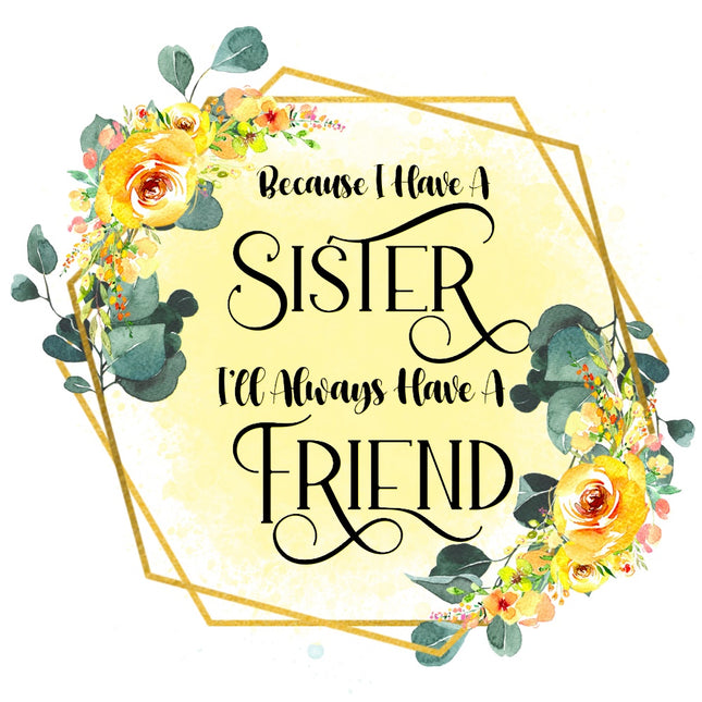 sister fabric panel