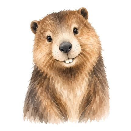 beaver quilt block