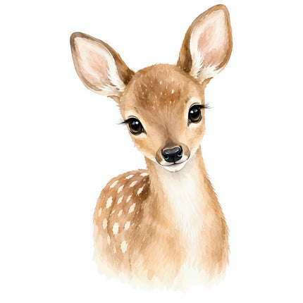deer fabric panel square