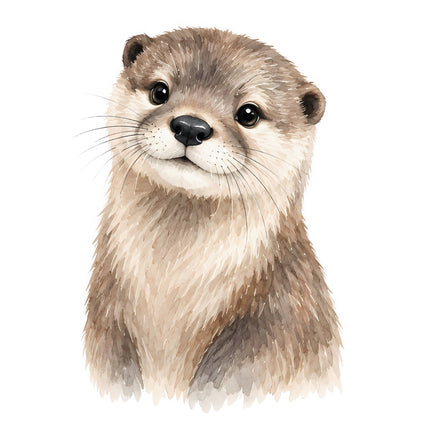 otter fabric panel square
