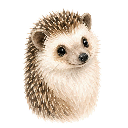 hedgehog quilt block