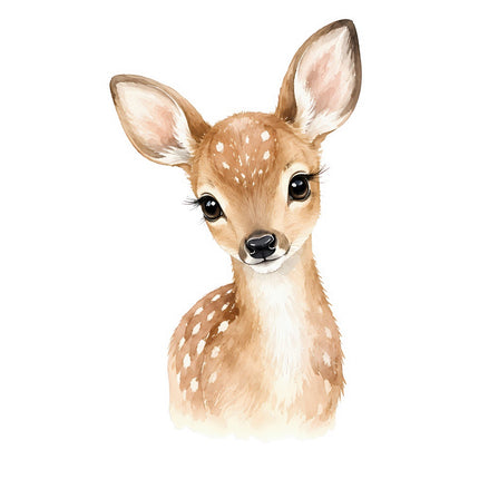 deer fabric panel square