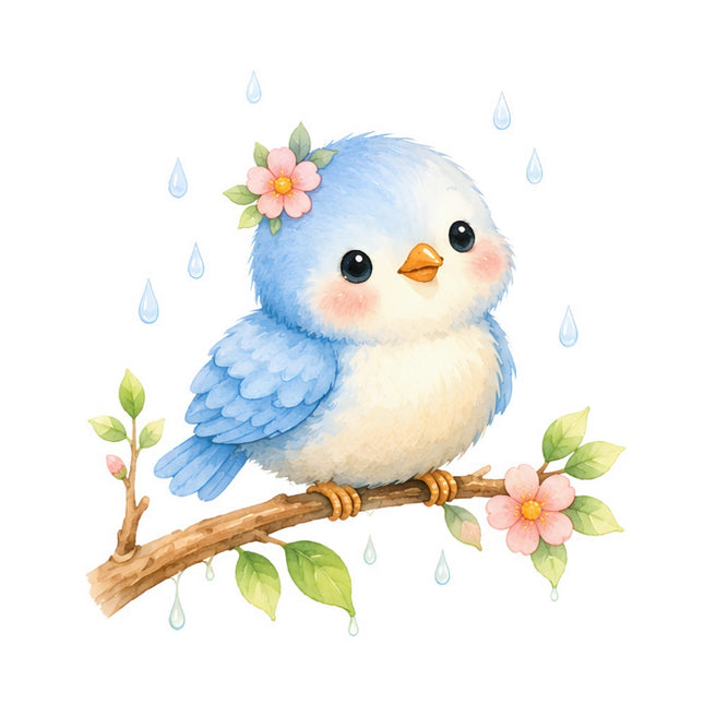 bluebird fabric panel square