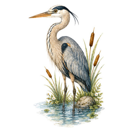 heron fabric panel square