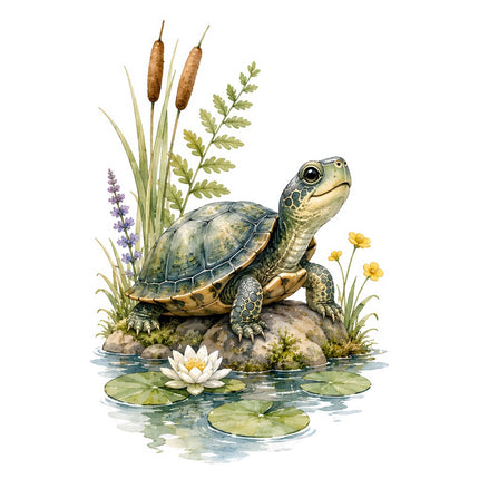 turtle fabric panel square