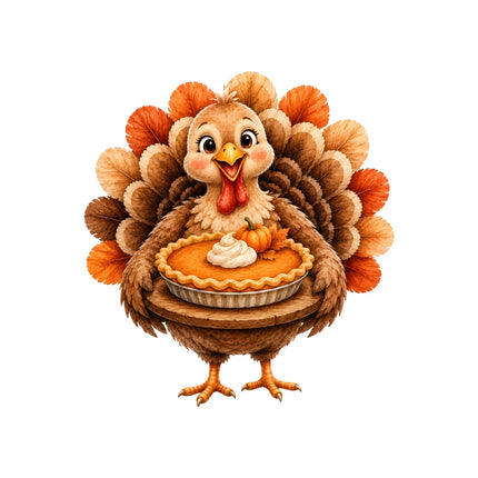 thanksgiving turkey fabric panel