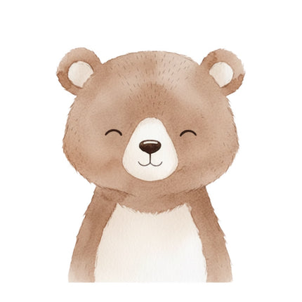 bear fabric panel