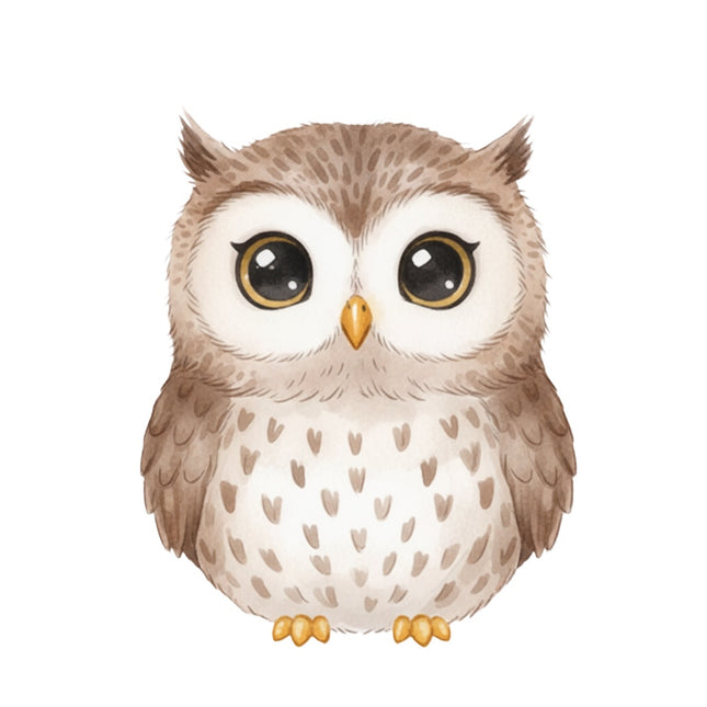 owl fabric panel