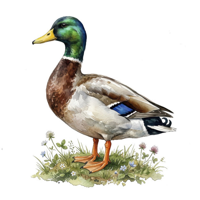 duck quilt square