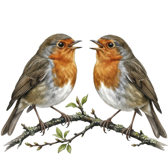robins fabric panel