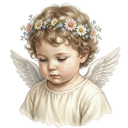 angel quilt square