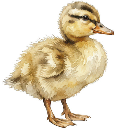 duckling fabric panel