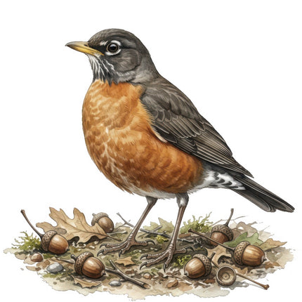 robin quilt block