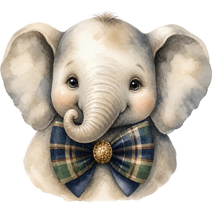 elephant quilt square