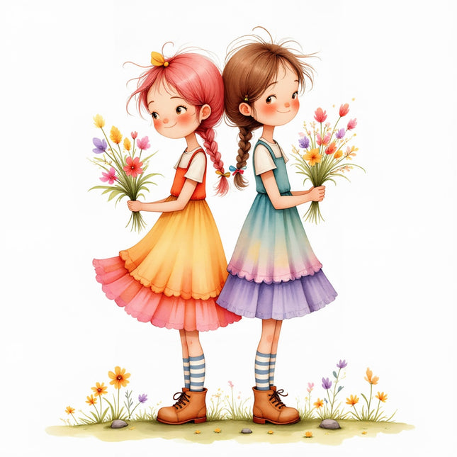 best friends quilt block
