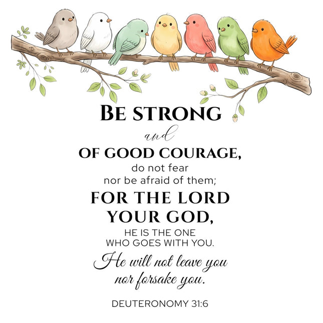 bible verse fabric panel 