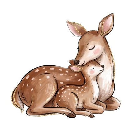 deer fabric panel
