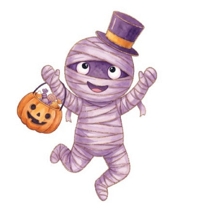mummy fabric panel