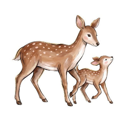 deer quilt block