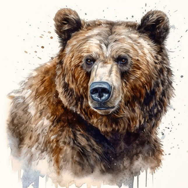 bear fabric panel block