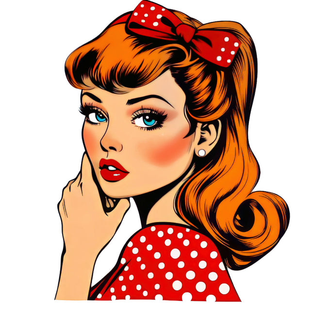 pop art fabric panel