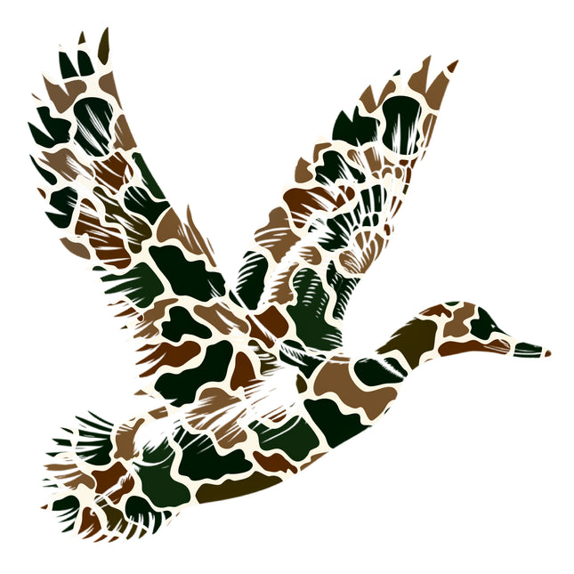 Camo Camouflage Duck 100% Cotton Fabric Panel Block BB3536