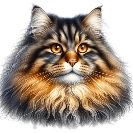 Cat 100% Cotton Fabric Panel Block BB48