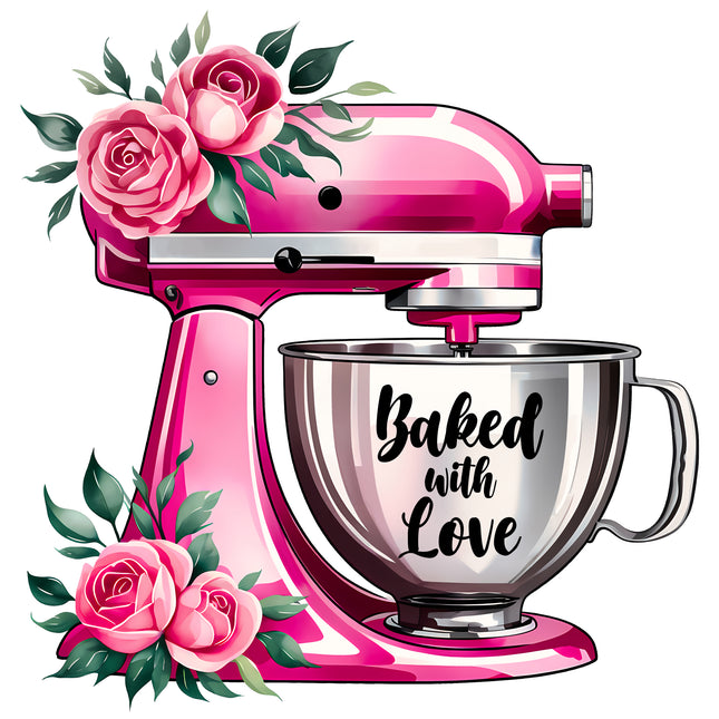 Baked With Love Baking 100% Cotton Fabric Panel Block BB778