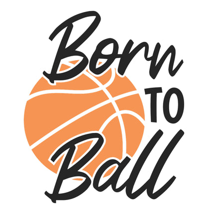 Basketball 100% Cotton Fabric Panel Block J811