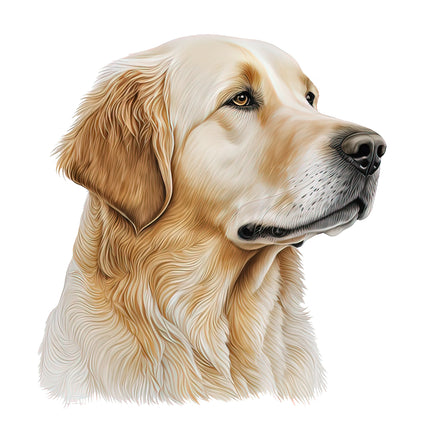 dog cotton fabric panel