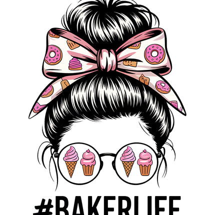 Baker Life 100% Cotton Fabric Panel Block CC178