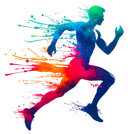 Runner / Track 100% Cotton Fabric Panel Block CC182