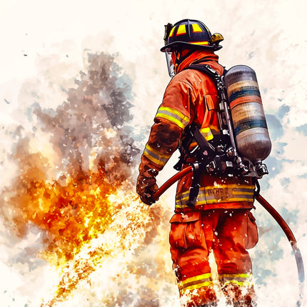 Firefighter fabric panel